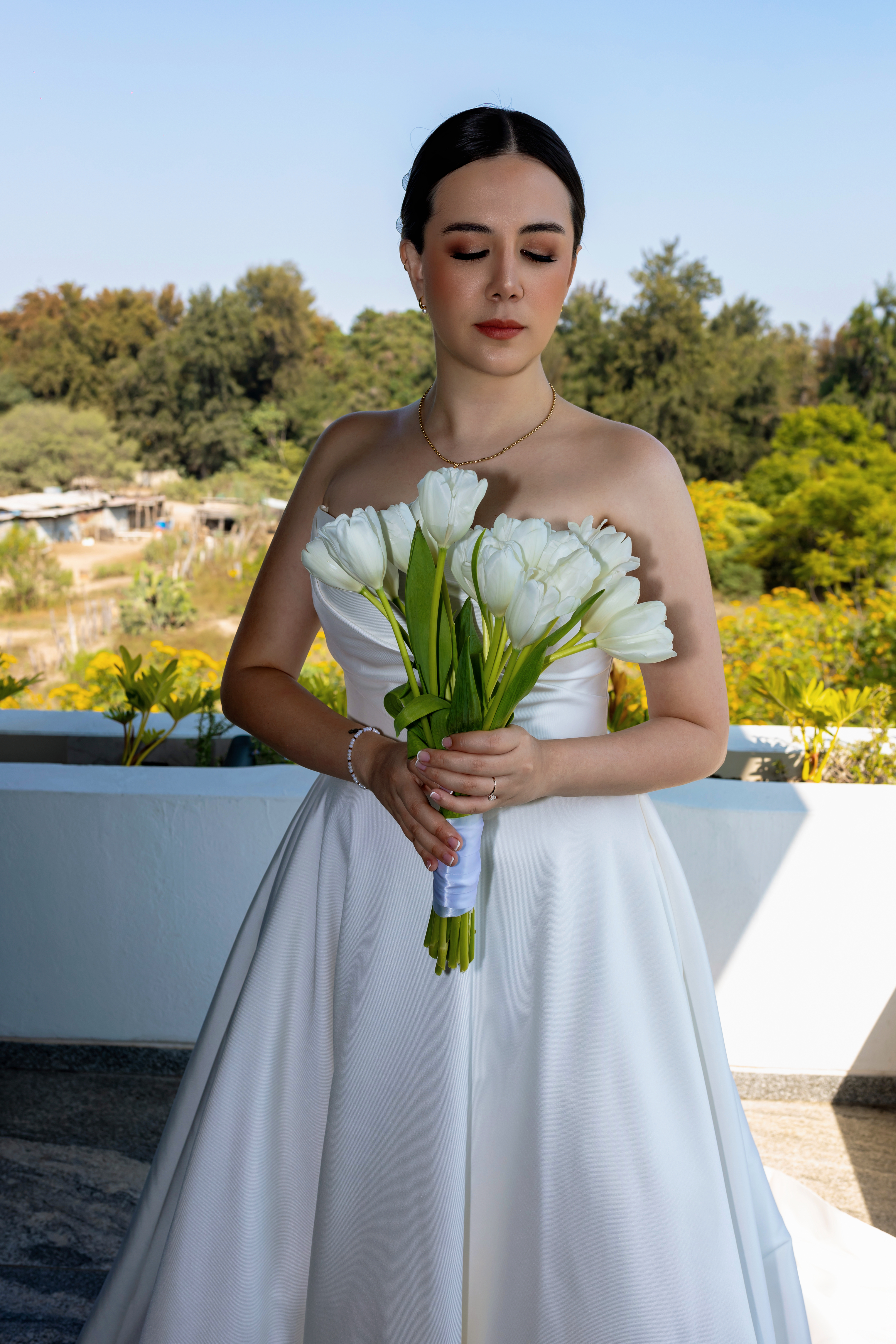 El vestido perfecto en cámara